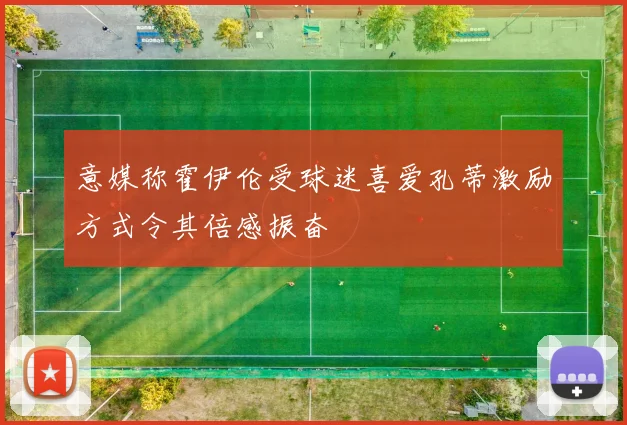 意媒称霍伊伦受球迷喜爱孔蒂激励方式令其倍感振奋